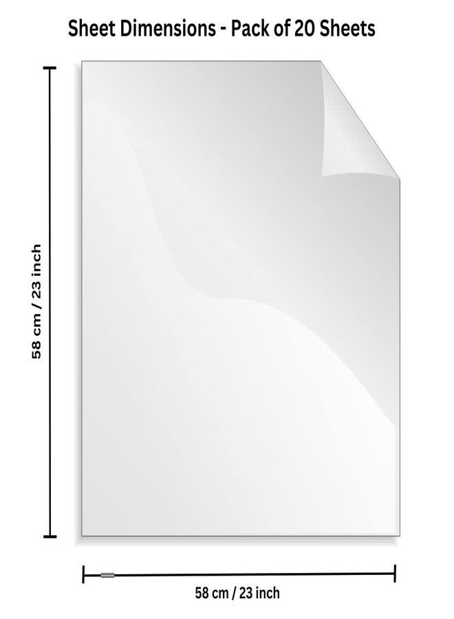 OASIS Flower Bouquet Wrapping Sheets - Waterproof Korean Floral Wraps for Florists, Fresh Flower Arrangements, Gift Packaging & DIY Crafts - 20 Sheets (58 x 58 cm) - Rose Gold & Silver - Image 2